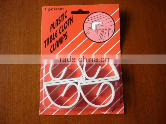 4pcs set Plastic Tablecloth Holder