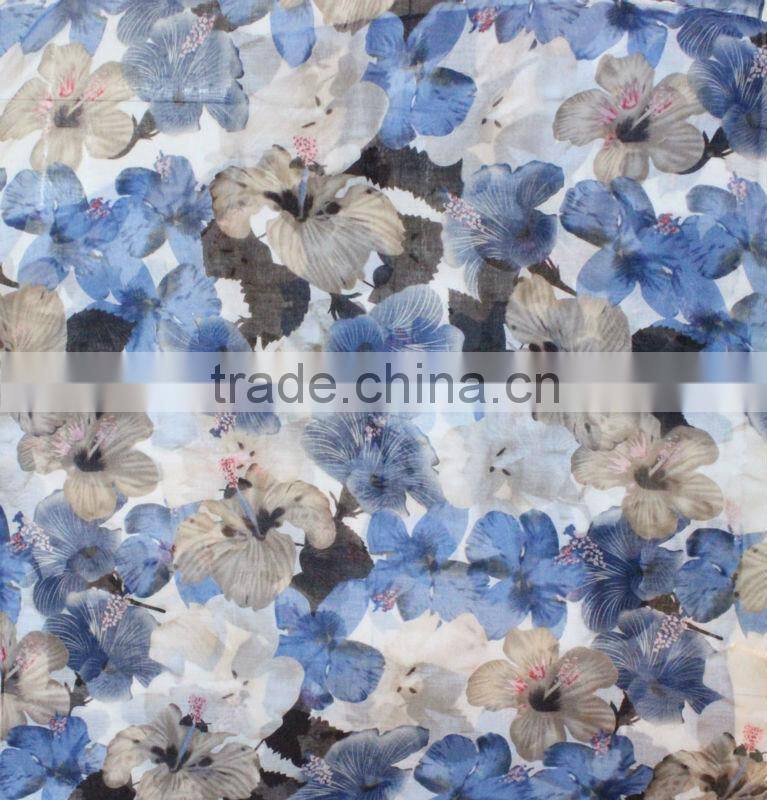 flower printing latest beautiful women hijab