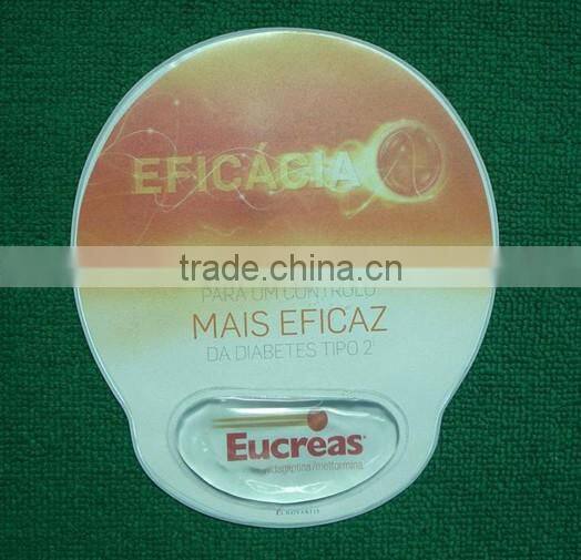 high quality silicon gel wrist support mouse pad