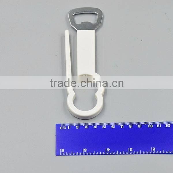 PP Plastic Bottle Opener with Configurable Handle for Promotion