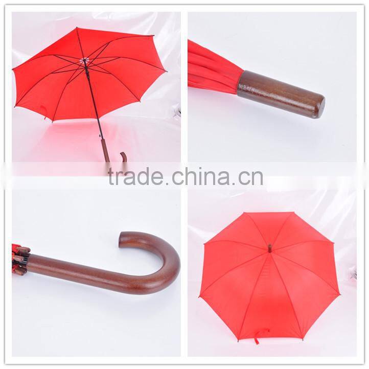 Promotional low price telescopic plastic cover umbrella