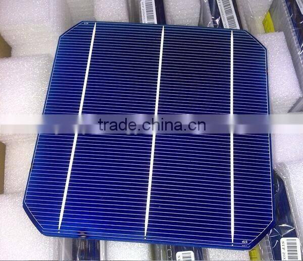 6'' mono solar cell, 19.80% Efficiency 4.72w NSP mono solar cell