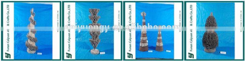 Luxious unique style triangle shape modern home interior wood decore