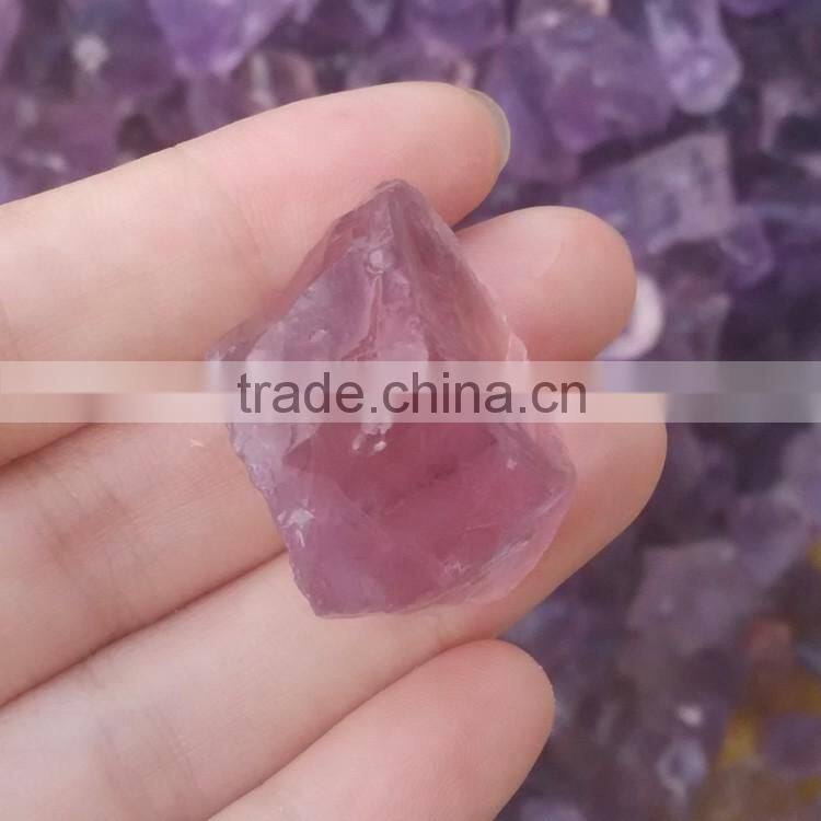 Amethyst rough gem stones