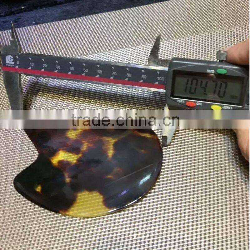 Natural Wild Hawksbill Guasha Plate Scrapping Massage Jade