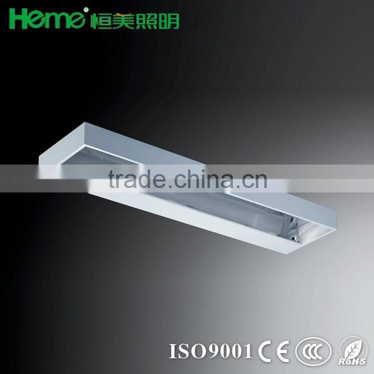 Surface white board light fixture