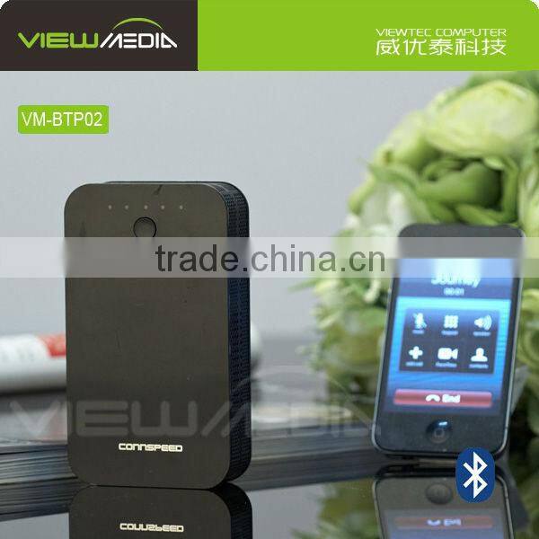2014 best power bank speaker novelty products chinese for laptop/ iphone /Samsung/blackberry/htc VM-BTP02