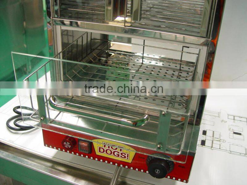 CE Approval Electric Hot Dog Steamer For Sale