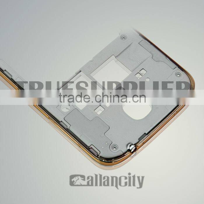 hot sale rose gold bezel replacement for samsung galaxy s4 middle plate