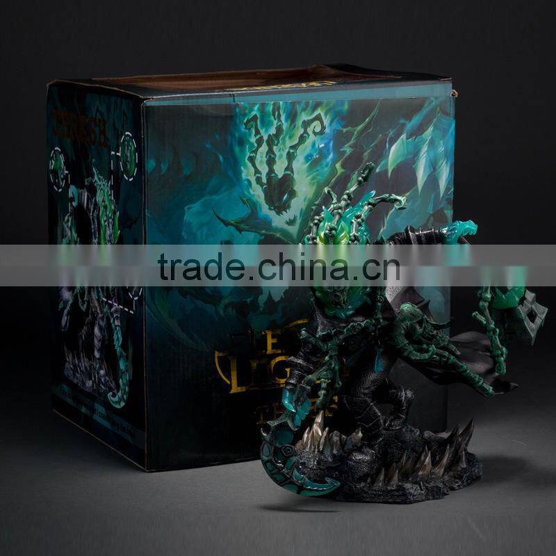 league of legends Pulsef Prodigal Explorer Future Warrior army Ezreal figure Customize game lol plastic pvc collection oem odm