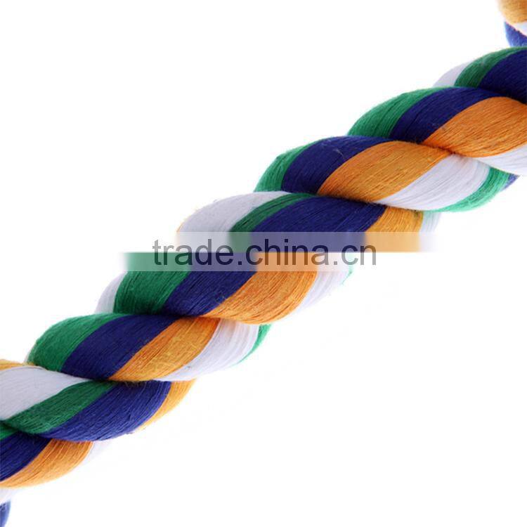 Chi-buy, Best Flossy Chews Cotton Blend Rope Toy 2-Knot Rope Tug