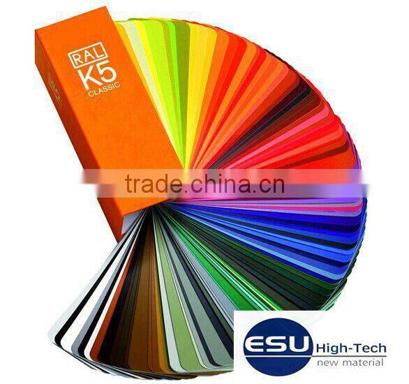 China manufacture ral color chart furniture aluminium profile powder coating