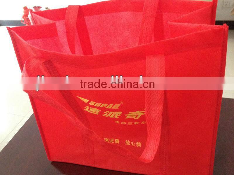 Ultrasonically welded non-woven hand bags
