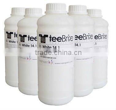 Eco solvent white ink for black t shirt printing