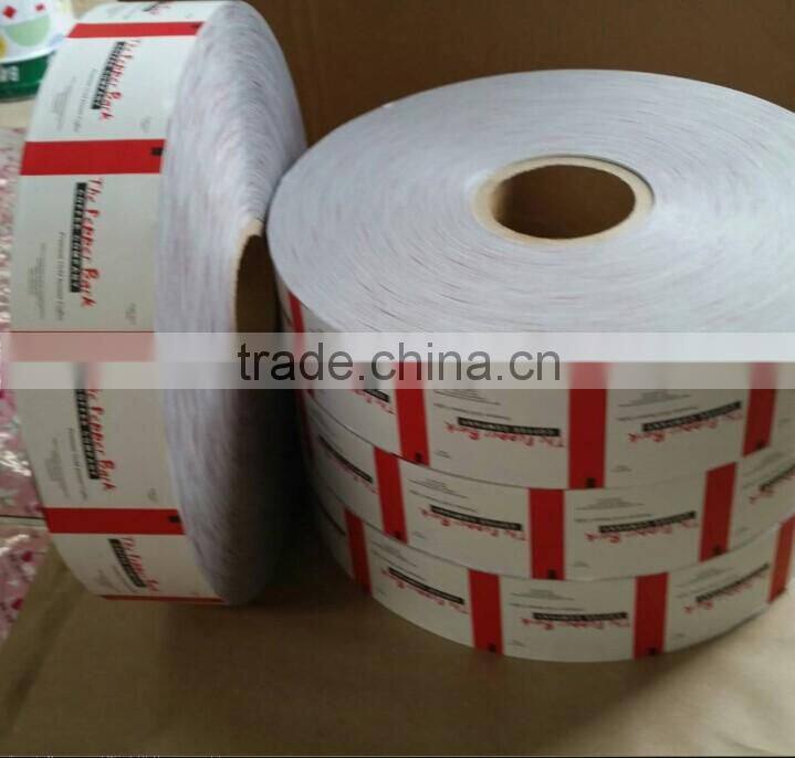 Food grade sugar packaging pe coated sachet paper in rolls