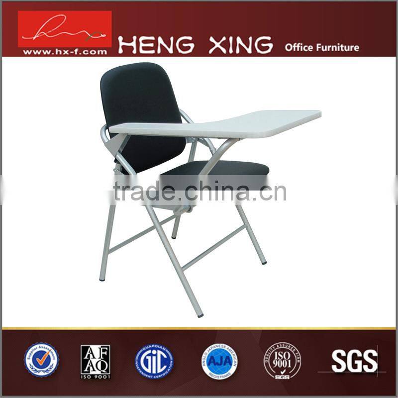 Space saving furniture living room foldable chair , training chair , metal chair