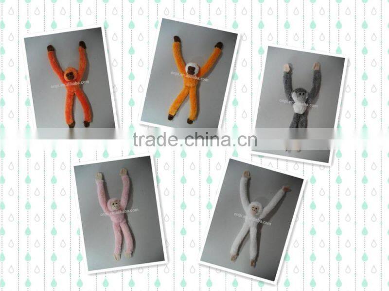 Hot sell animal plush bookmark toy, lovely stuffed animal book
