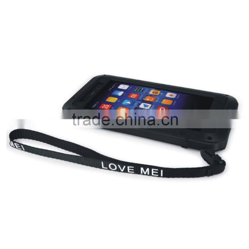 LOVE MEI Metal + Silicone + Gorilla Glass Hybrid Case for Xiaomi 3 MI3,Shockproof Waterproof Dustproof Powerful Case,love mei