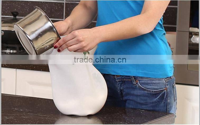 New Design Silicone Flour Mixer Bag, High Quality FDA Silicone Flour Mixer Bag Wholesale