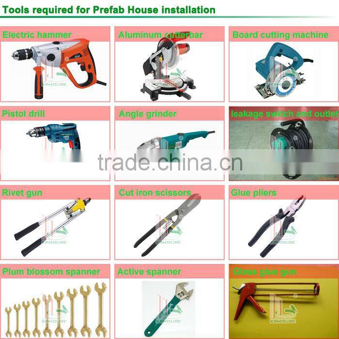 hot sales easy installation light steel portable fast erect houses