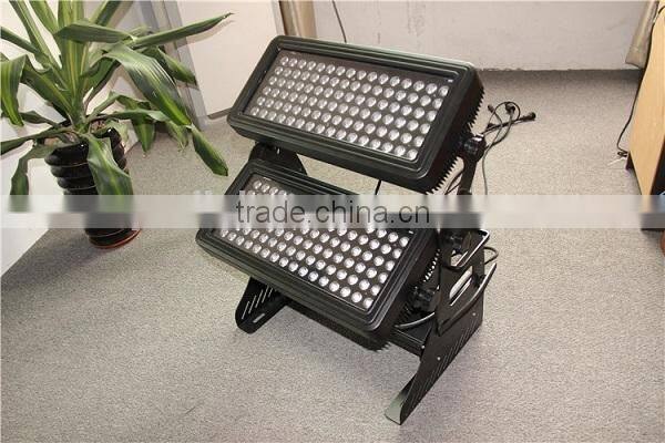 Large building decoration 192pcs 3W LED wall washer large city color light