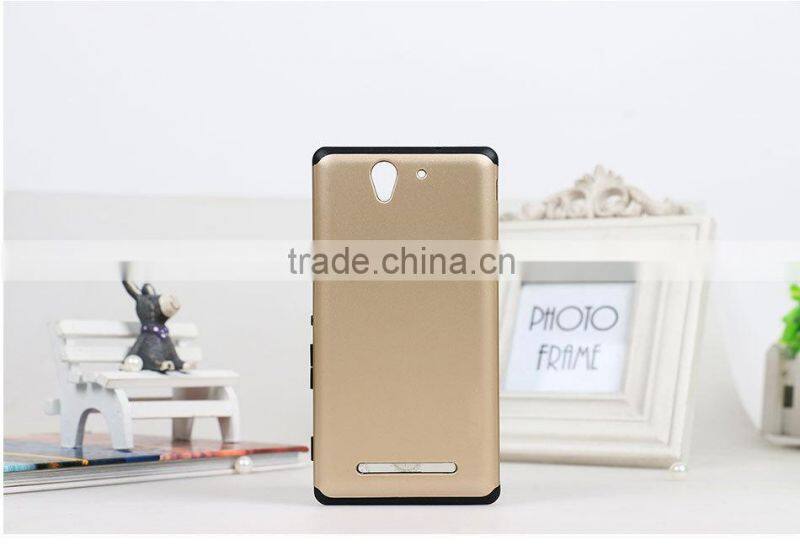 2014 LZB wholesale PC+TPU Phone case for Sony xperia c3,for Sony Xperia C3 case