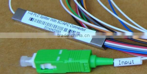 GPON System 1x2 Mini Fiber Optical PLC Splitter