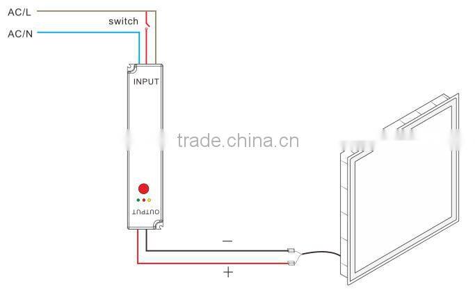 GS,CB,SAA certified led power supply, 50w led adapter, all in one style led adapter( led transforme+led battery)