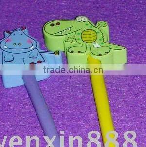 promotional heart shape magic quill feather pen for holiday gifts