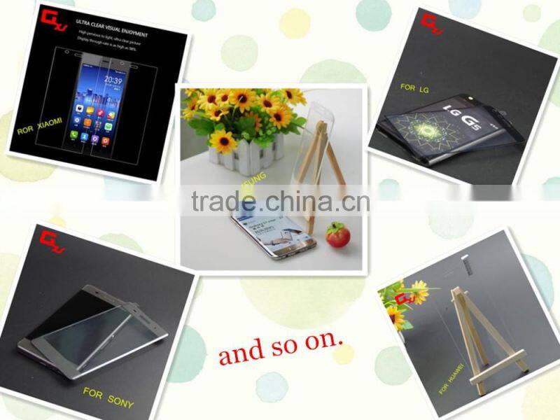 Hot selling! HD clear,3D Caved tempered glass phone screen protector for s7 Edge