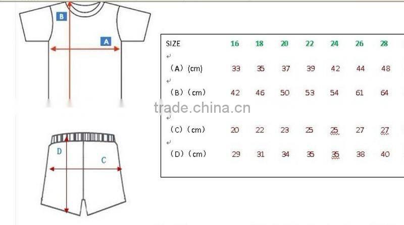 Good quality 2016 National team football Youth sports shirt uniform home away France kids soccer jersey