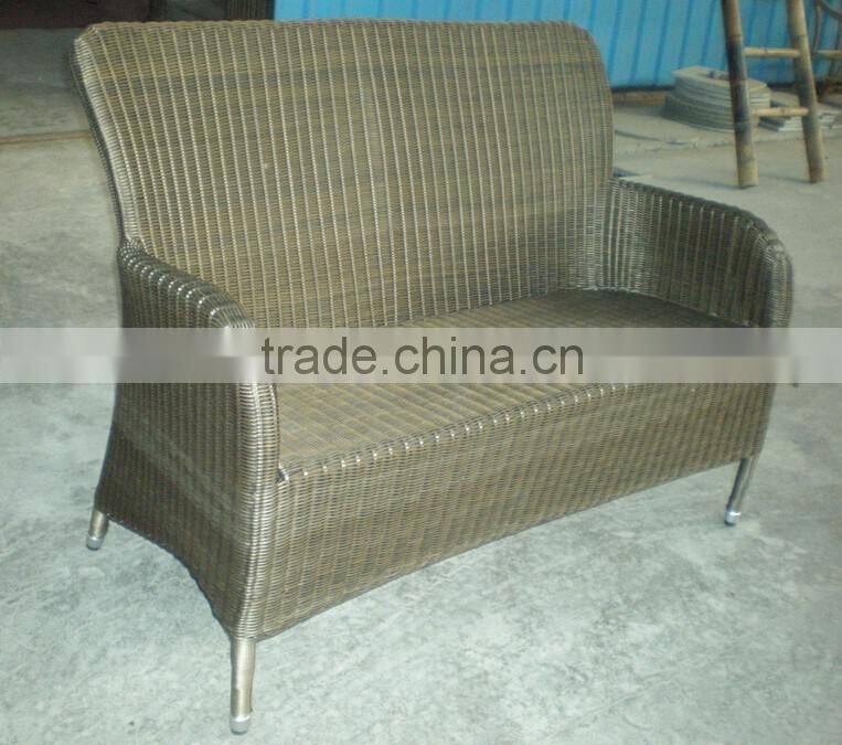 Outdoor aluminum garden bench backyard patio bench