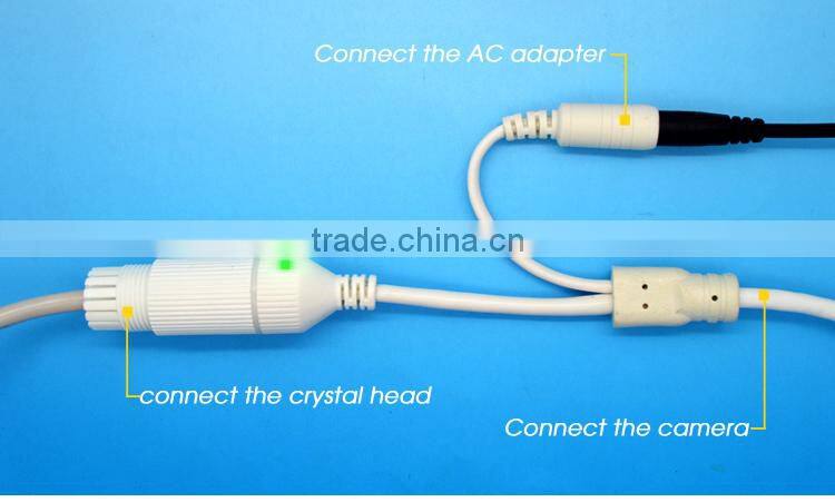 14years factory manufacturer experience DC Video Cable double waterproof For Security camera