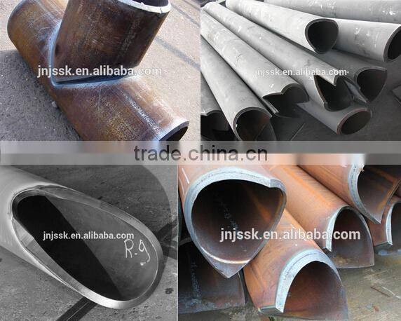 rectangular/slit cutting metal tube cnc plasma cutter machine