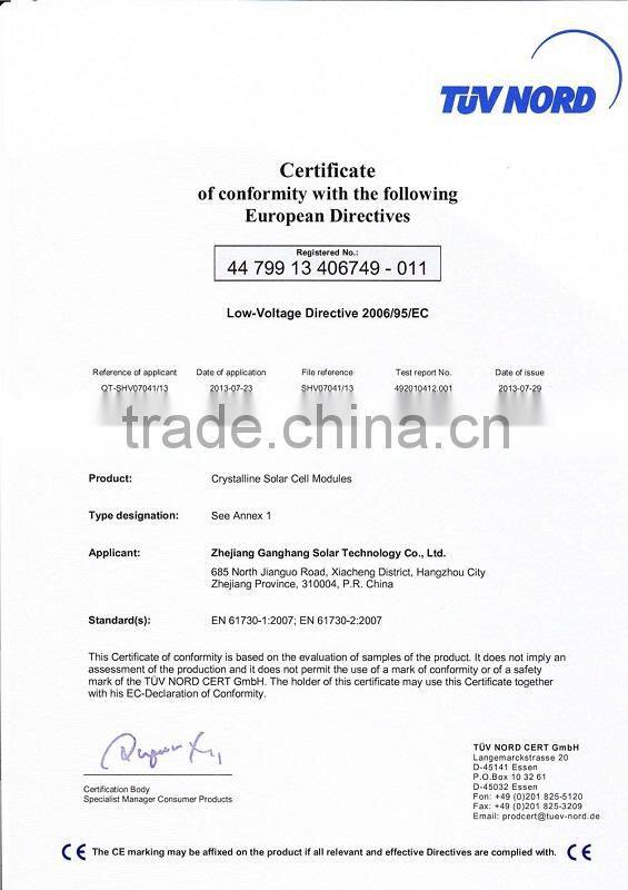 solar companies china produce mono and poly solar panel