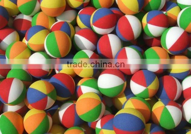 EVA foam toy, soft bounce ball, squeeze toy for kids