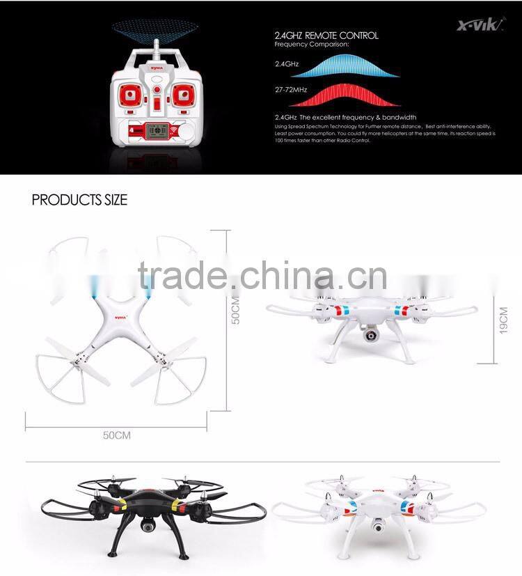 2016 Newest Syma X8C Venture New Package 4 Channel 2.4G RC Quadcopter with HD Camera 6 Axis 3D Flip Fly UFO