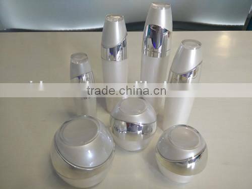 Missile design cosmetic packaging cream jar, acrylic cream empty jars