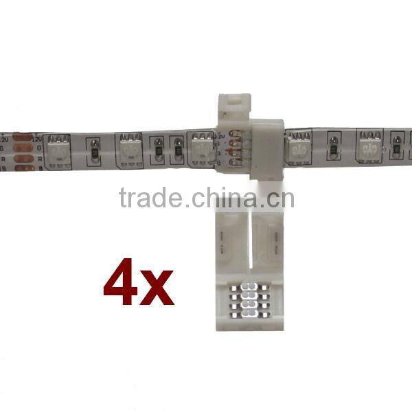 3528 strip light connector with wire leads