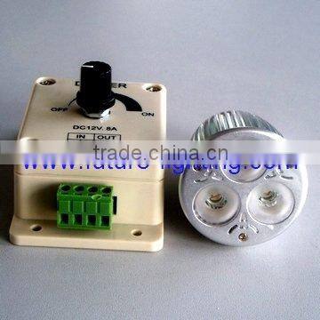 Indoor GU10 MR16 base 3x3W Aluminum high brightness 9w led spotlight dimmable , led spot light