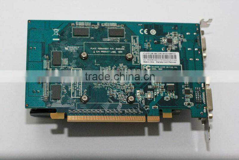 original HD7570 DDR3 2G 128BIT VGA card