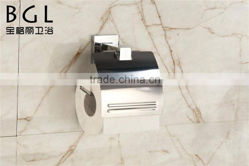 20633 wholesale china factory simple toilet paper holder zinc alloy bathroom accessories