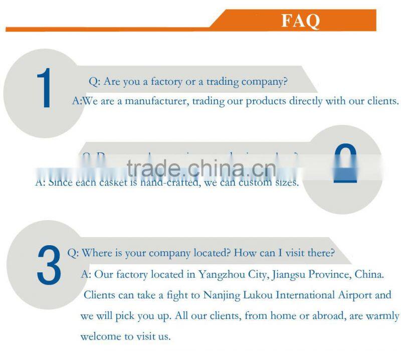 mdf satin interior solid wood coffin