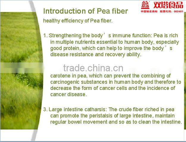 Pea Fiber for healthy Enhancement Pea Fiber