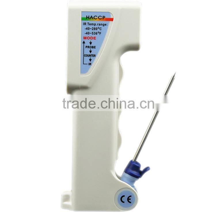 HACCP IR Meter AZ8838 Food Thermometer Precision Industrial Probe Sensor Infrared Thermometer