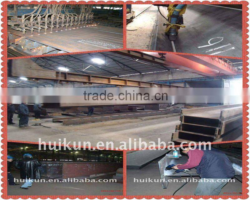 Q235/Q345/Q420/SS400 Welded H beam dimensions for sale