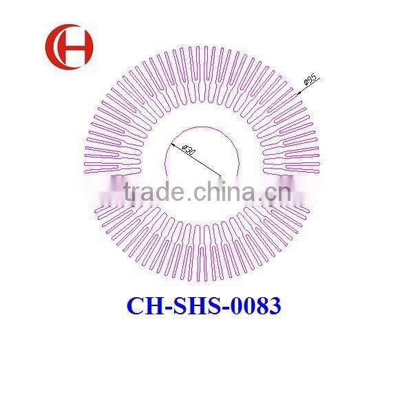 2014 hot new product Aluminium lighting Column heat sink