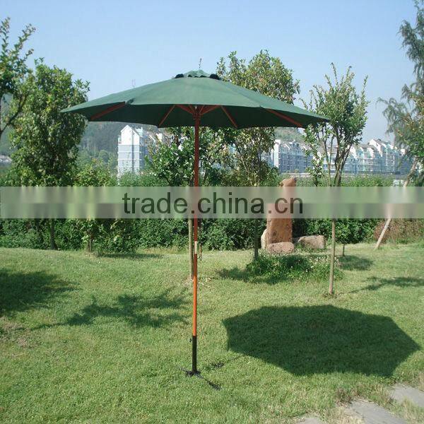 Patio Wooden frame Beach Umbrella