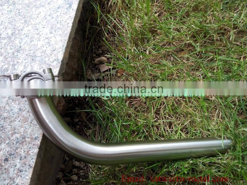 XACD made titanium bending stem Ti folding bicycle stem titanium bending stem custom