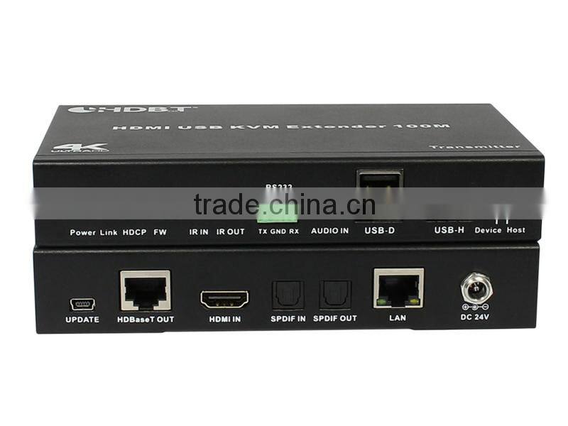 KVM Extender/ HDMI USB KVM Extender over Cat5e/Cat6 (HDBaseT), professional